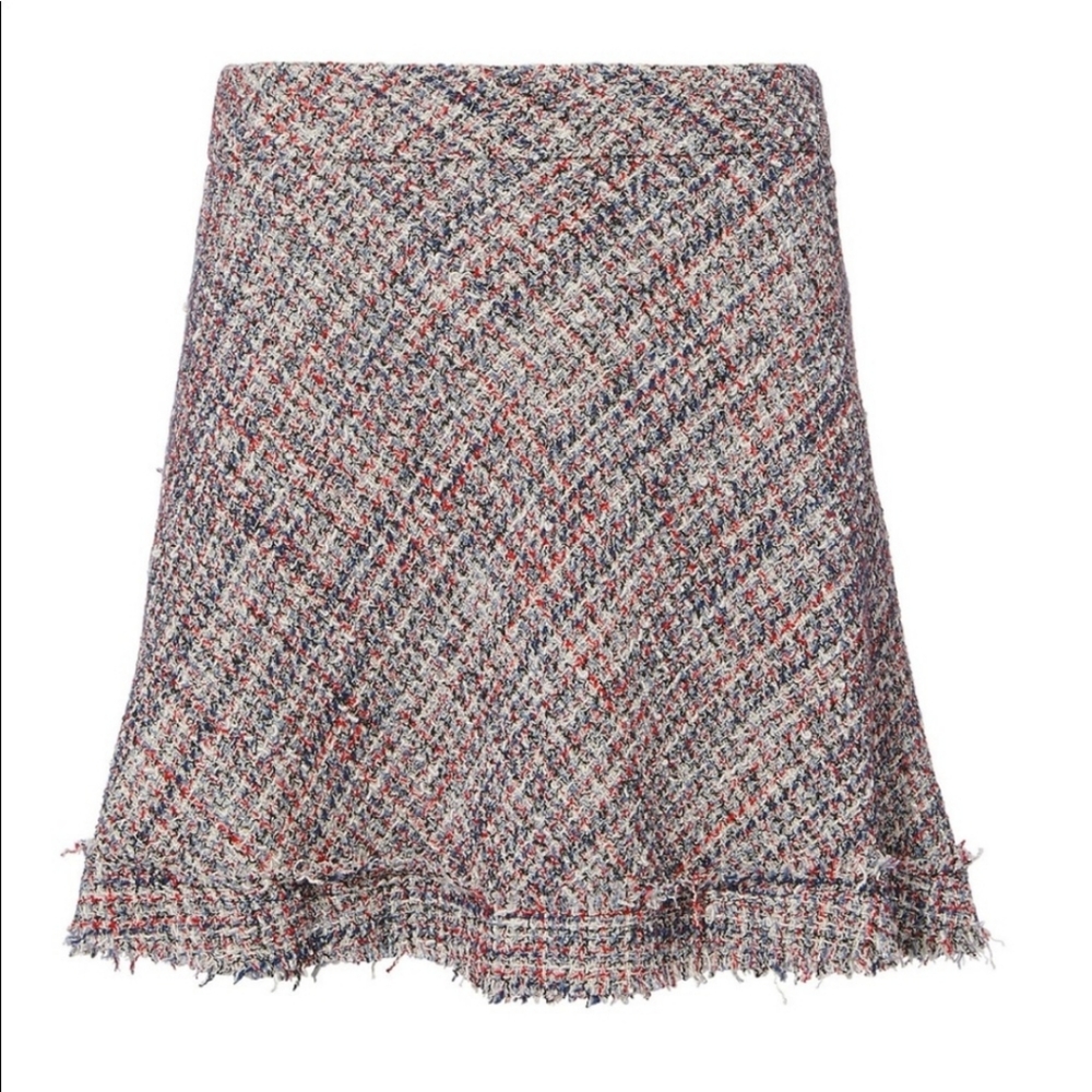 Iro Stoney Tweed Mini Skirt 36